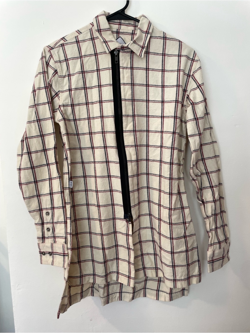 FairPlay Los Angeles Baseball Inspired Zip Up Shirt Sz S